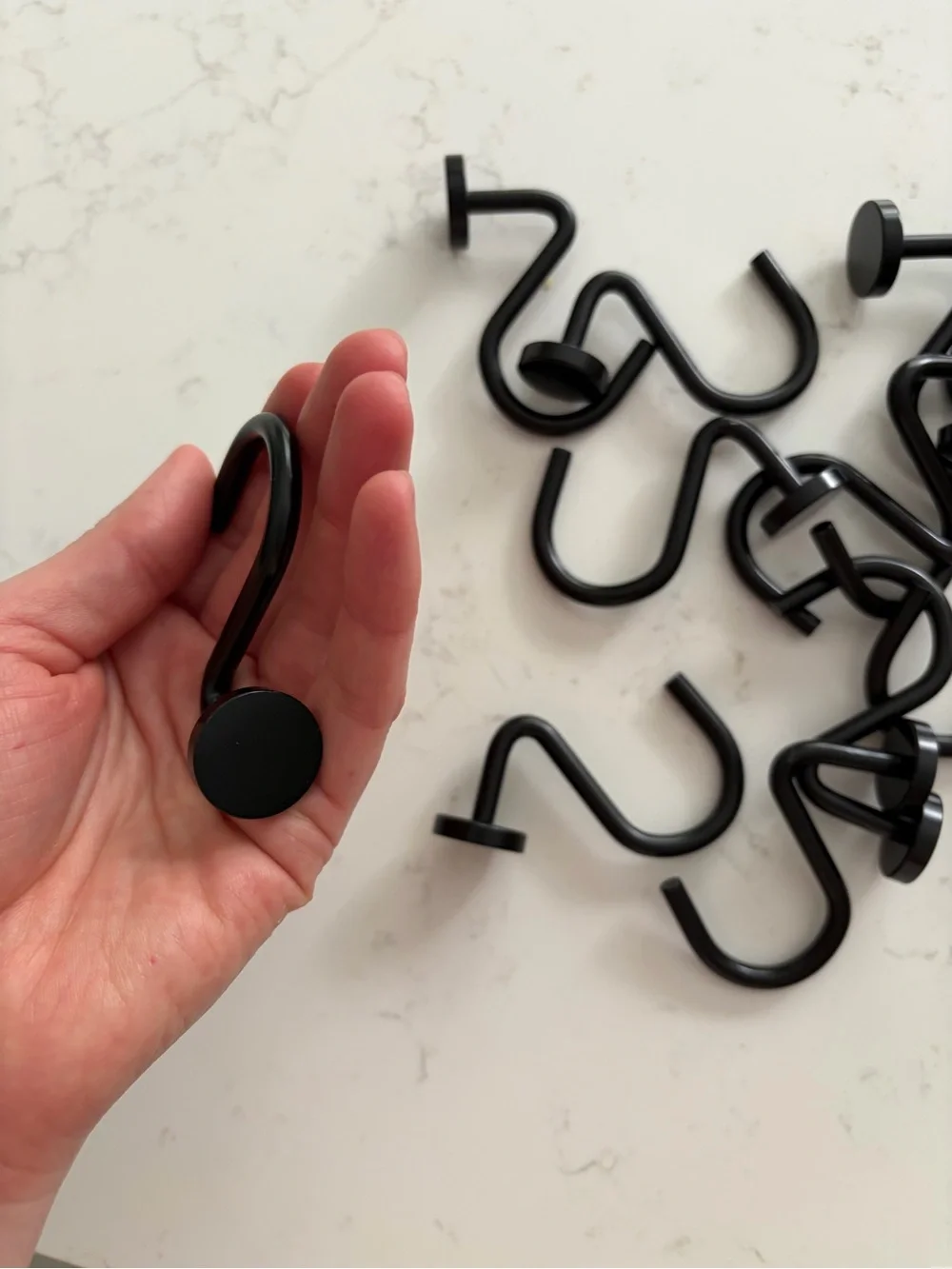 Free shipping! West elm modern shower curtain hooks